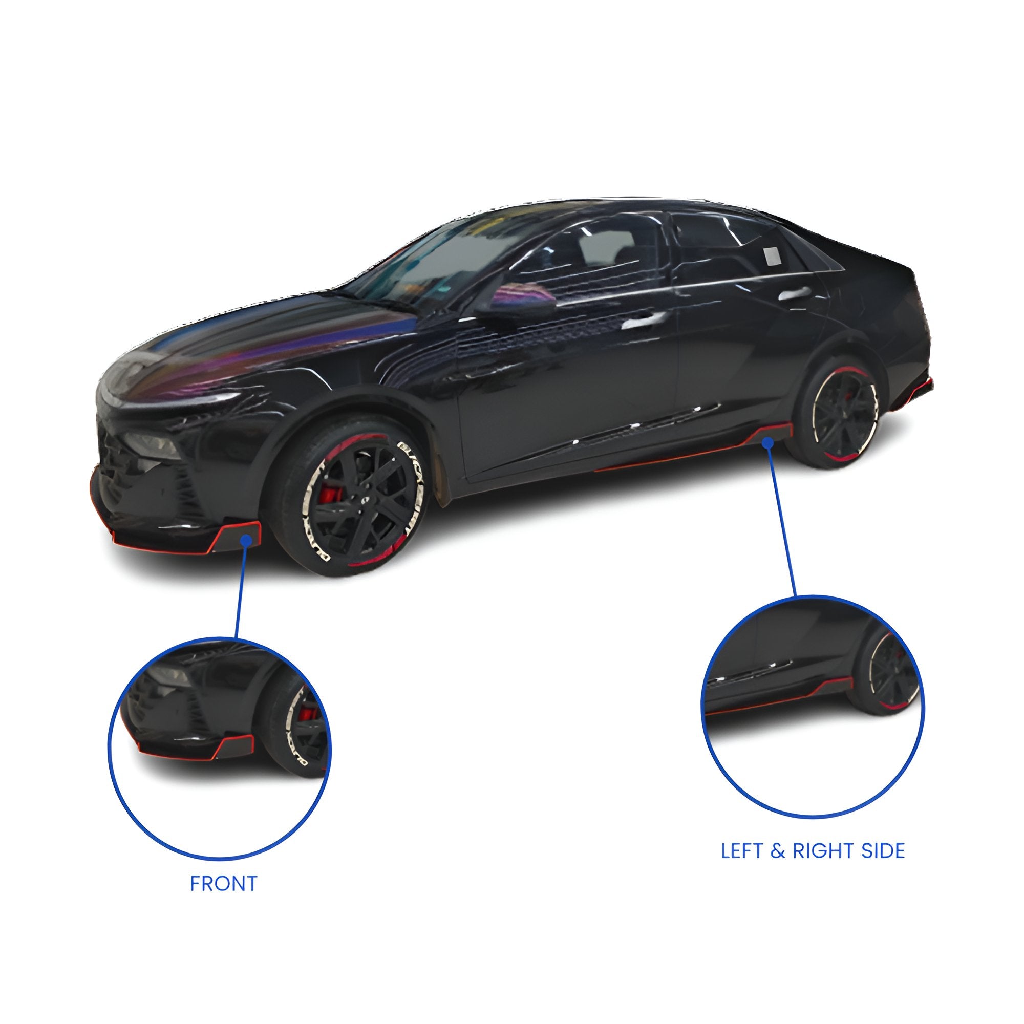 side bumper protector for car