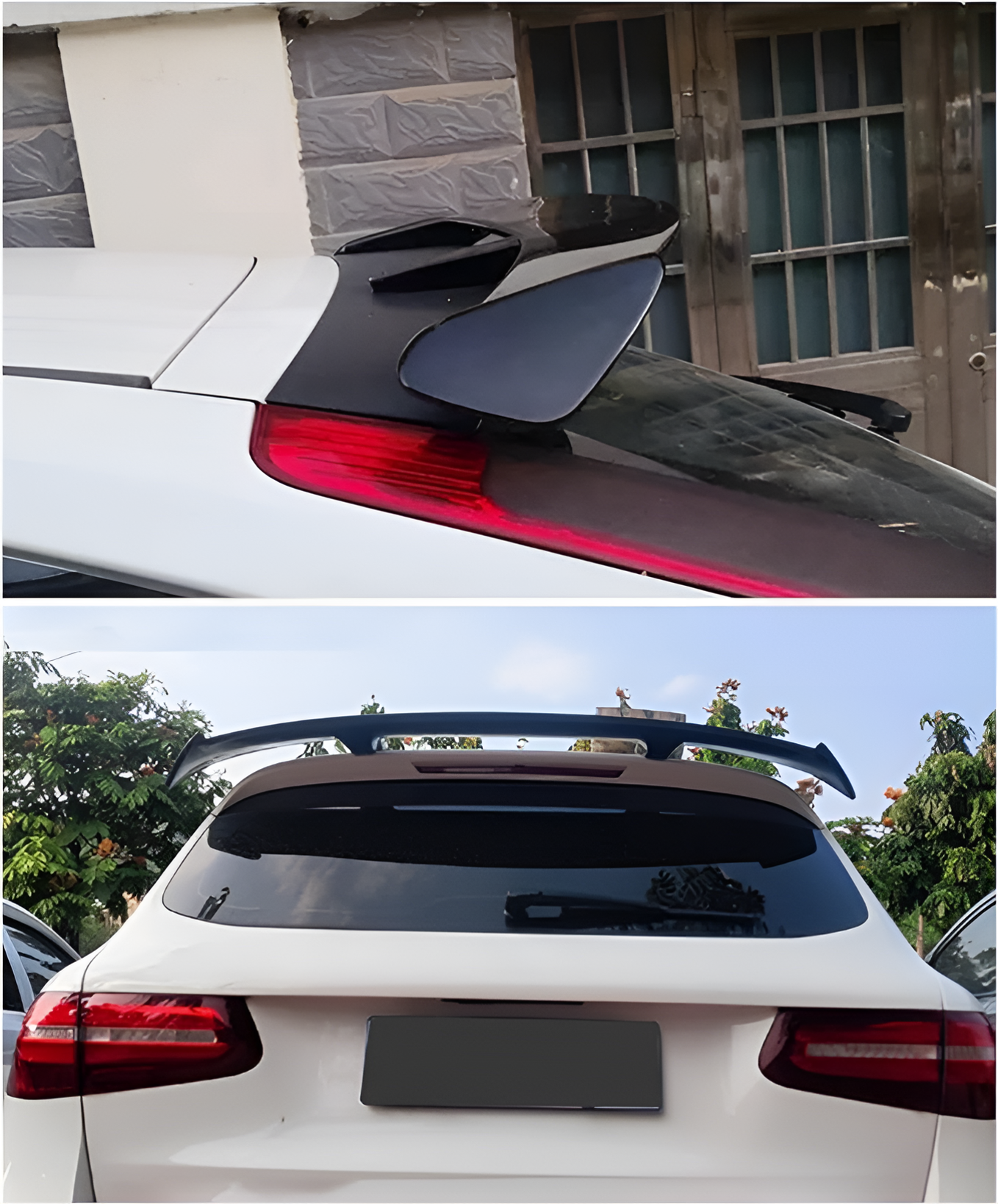 Motorik Universal ABS Rear Spoiler for Roof/Trunk Spoiler for Hatchback & SUVs