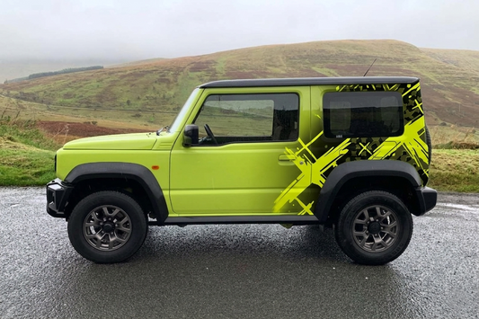 Motorik MULTI-X SUV/XUV Car Side Graphics (Both Sides)