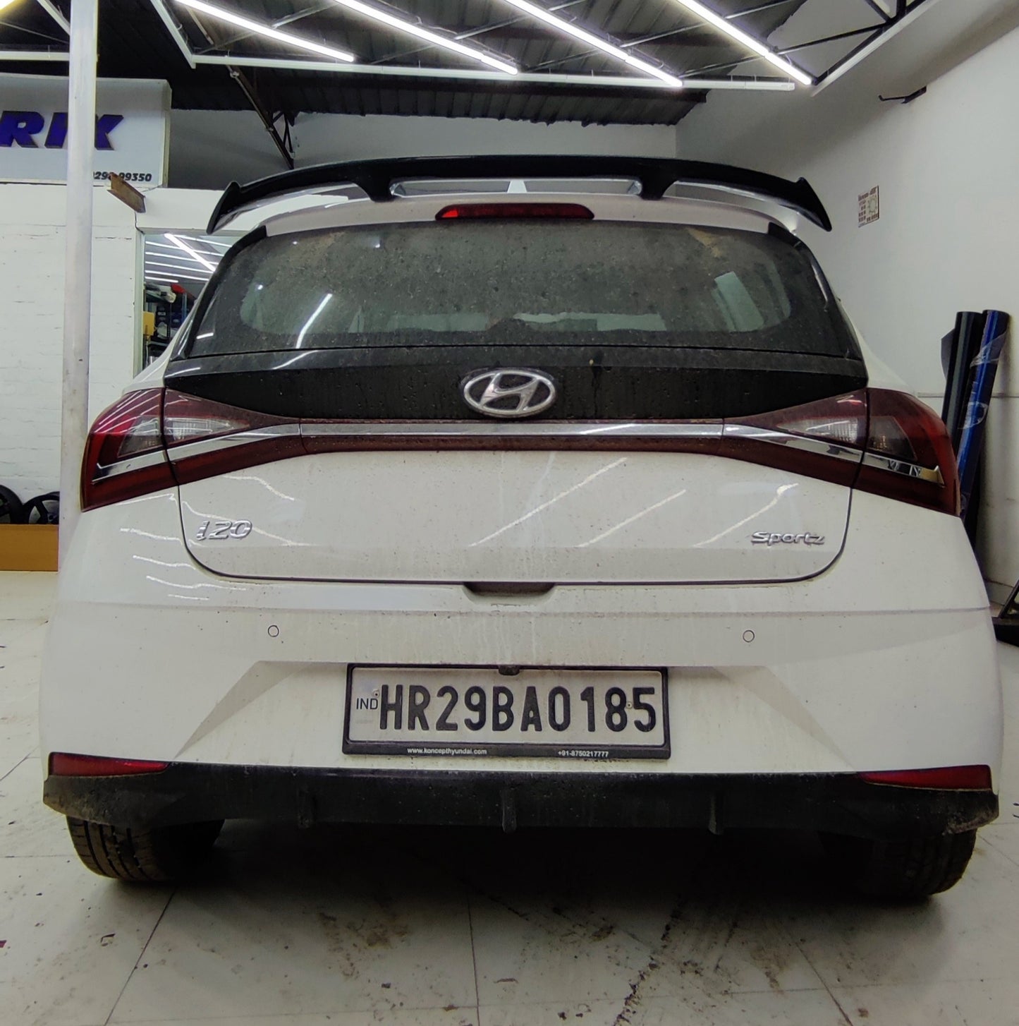 motorik Rear Spoiler for Hyundai i20 (Sportz Variant) – Stylish & Durable ABS