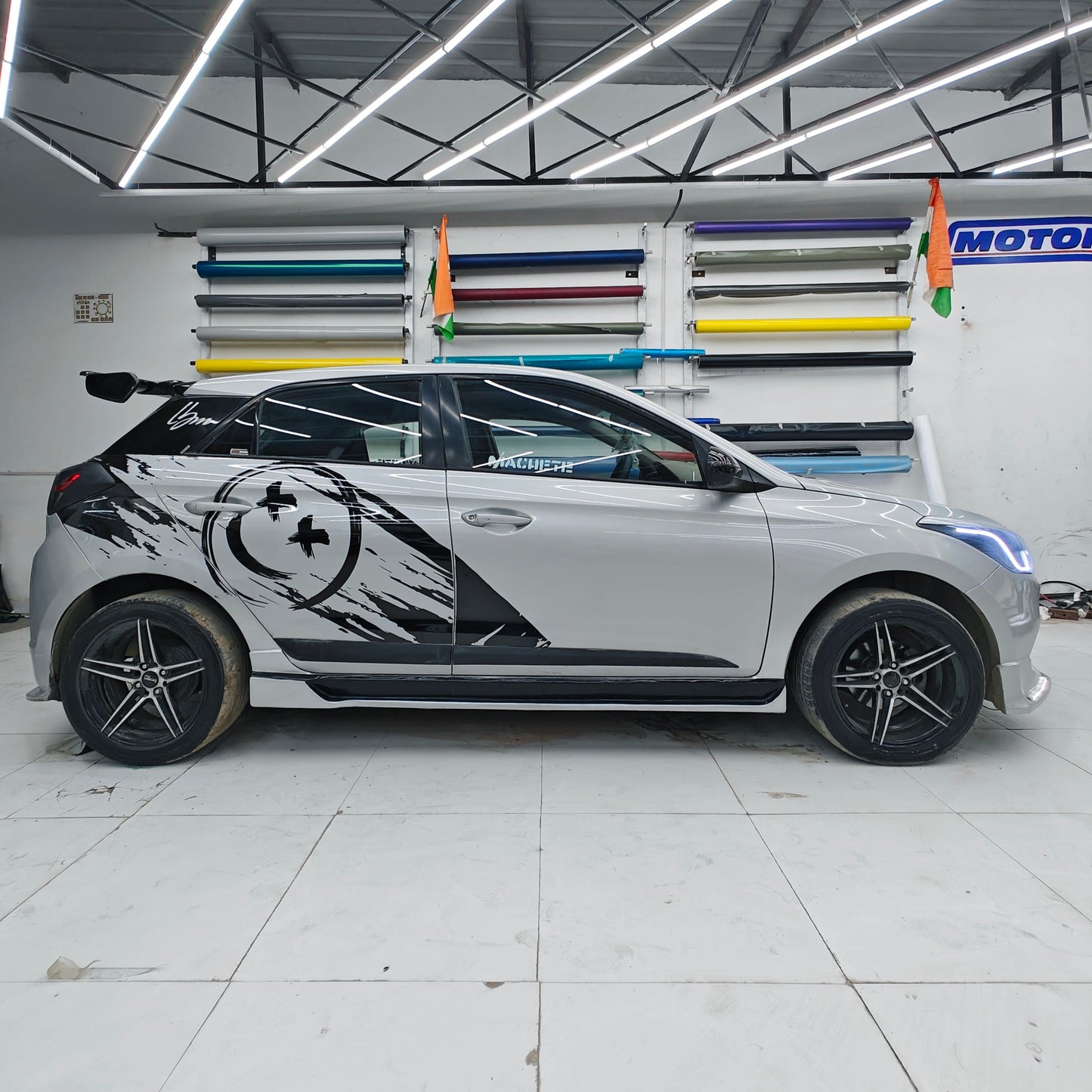 Motorik Smile sides Graphics for all cars (Both Side)