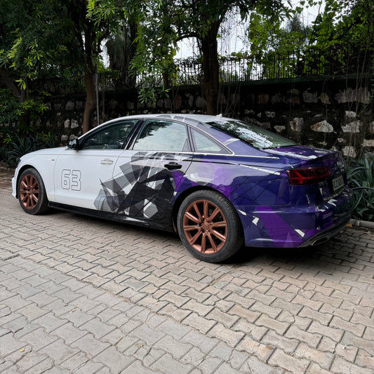 motorik Side & Rear Crystal Graphics For All Cars (Both Side and Rear)