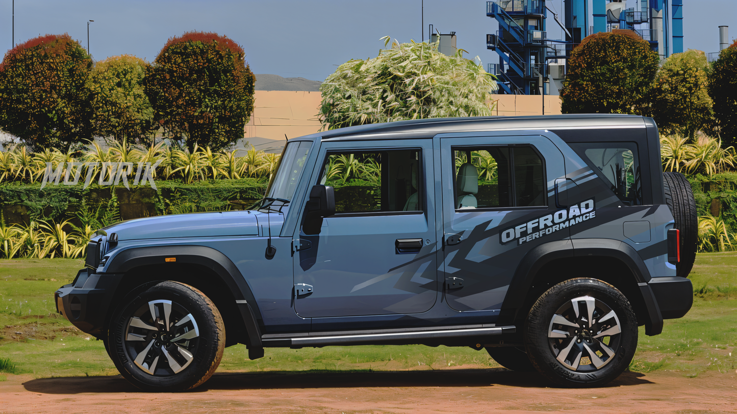 Offroad speed Car Side Graphics for SUV/XUV (Both Sides)