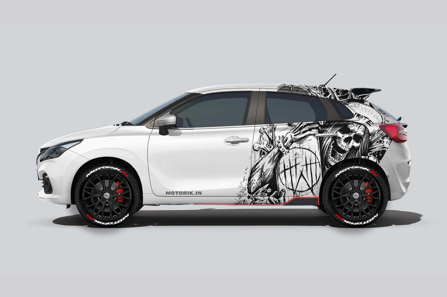 Motorik Pirate Graphics Car Sides Graphics (Both Side)