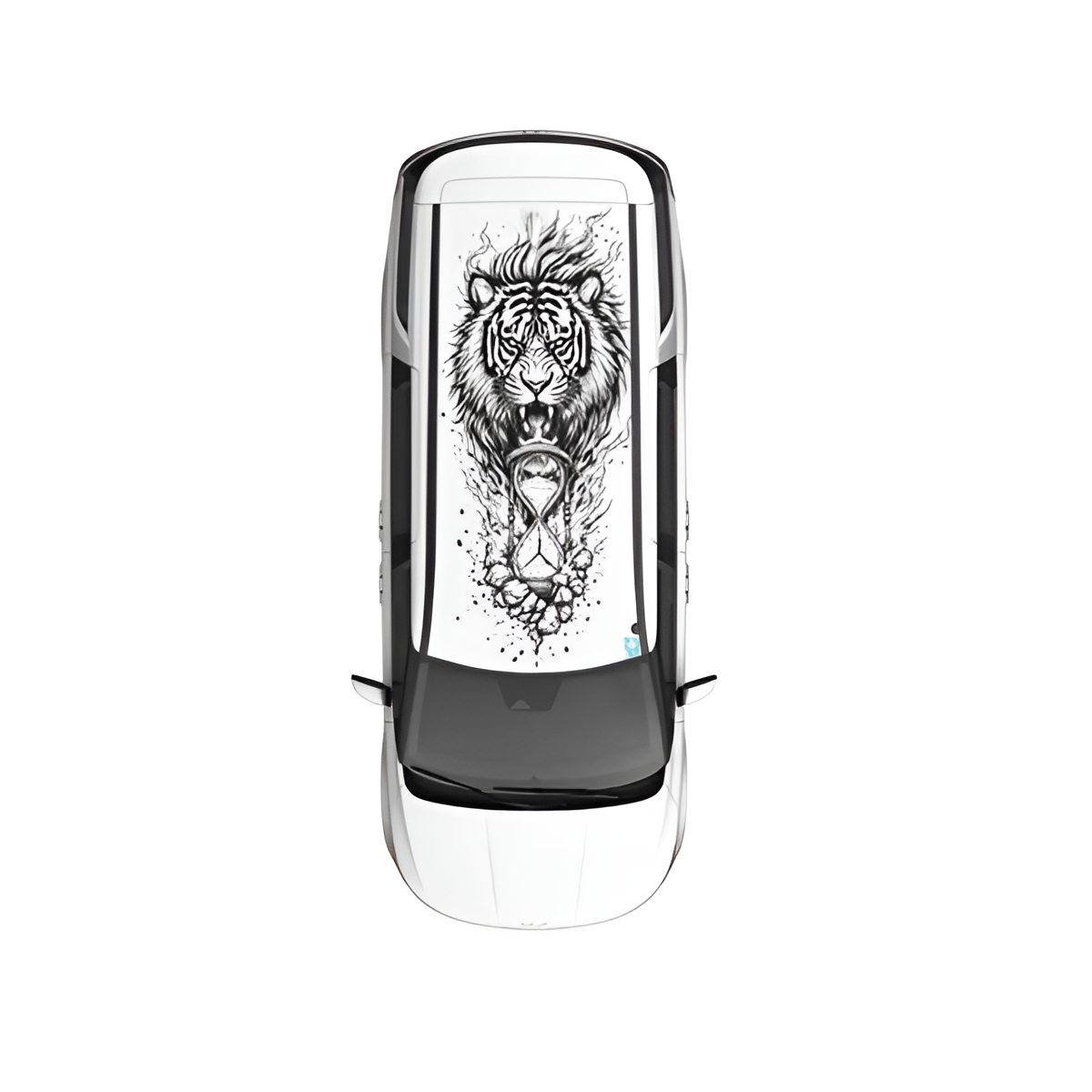 MOTORIK Tiger Roof Car Graphics