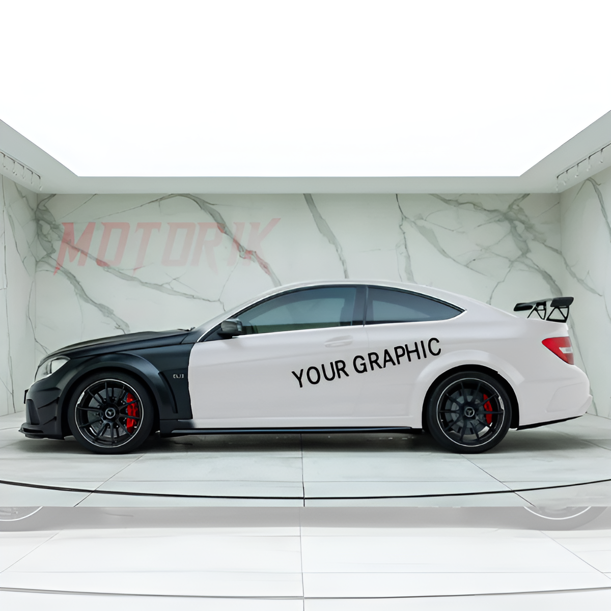 Design Your Own Side and Rear Car Graphic