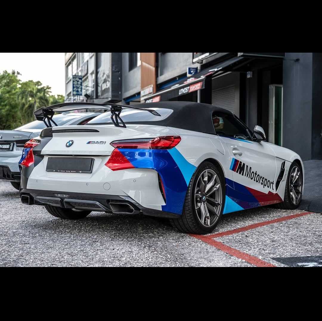 Motorik Universal ABS Lambo Style Rear Spoiler Spoiler for Sedan Cars