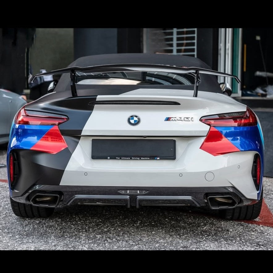 Motorik Universal ABS Lambo Style Rear Spoiler Spoiler for Sedan Cars