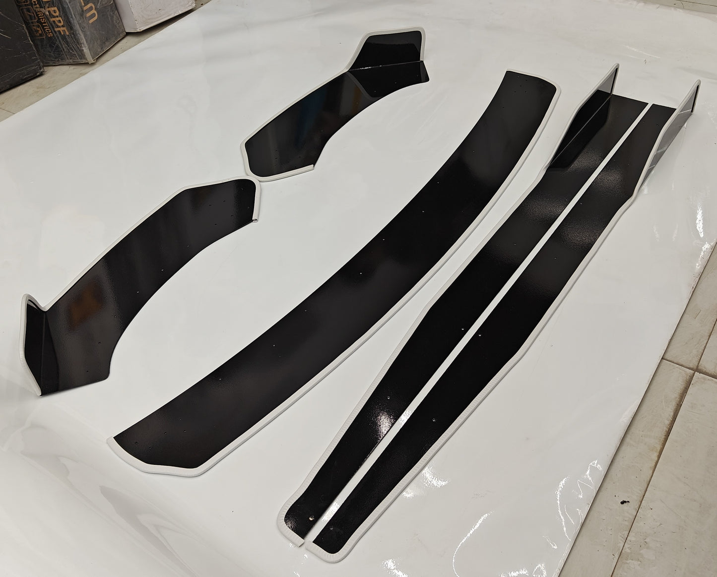 Set of 5 Motorik Detailing BMW bumper protectors designed for optimal vehicle protection