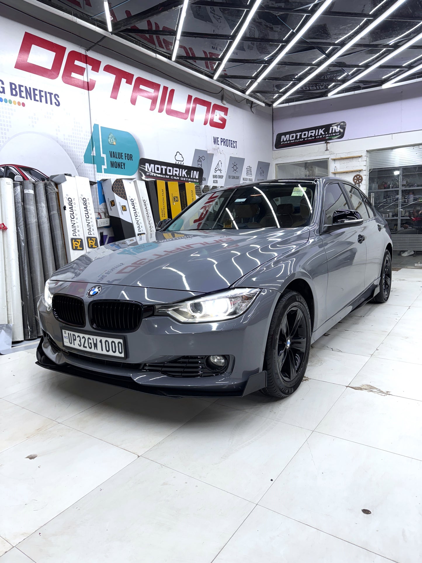 BMW bumper protectors set of 5 pieces designed for effective car protection and detailing