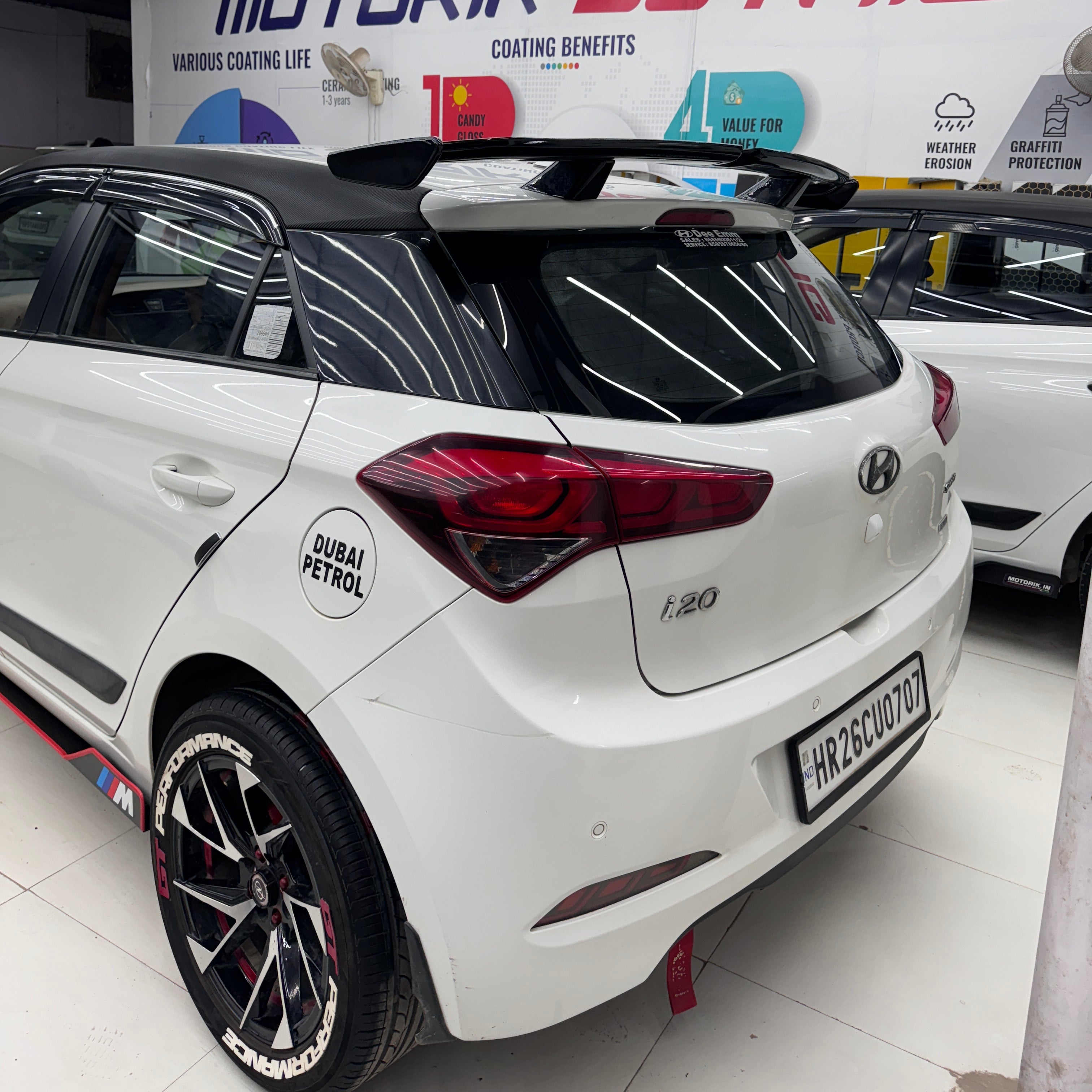 Motorik GT Spoiler Compatible For Hyundai i20 Spoiler for