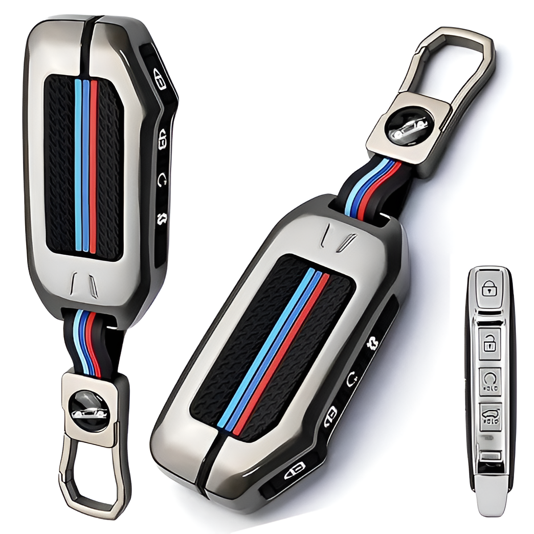 Stylish Kia Seltos key cover 2023 featuring sleek design and durable materials for enhanced protection