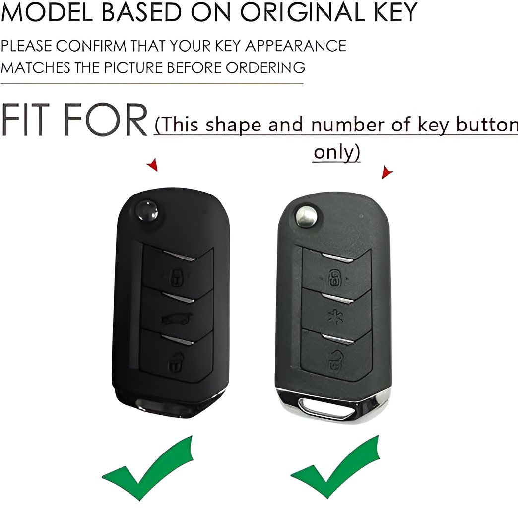 Mahindra key cover designed to fit specific key shapes with multiple button configurations
