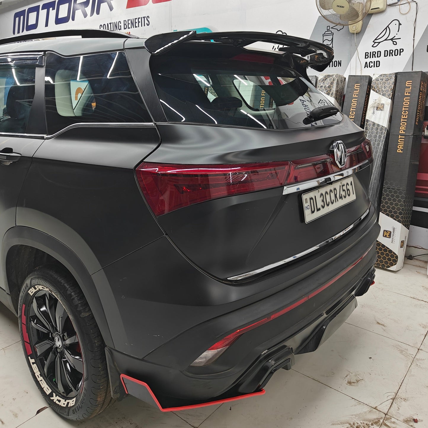 Set of 5 MG car skirting accessories for enhanced vehicle styling and protection from Motorik Detailing