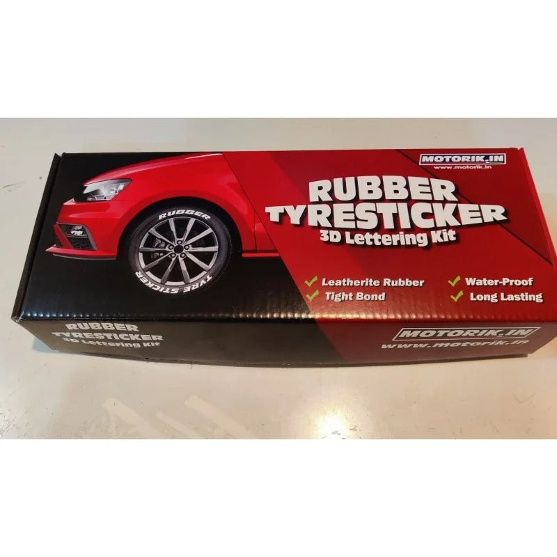 Motorik Detailing Rubber Wheel Stickers 15-20 inch for stylish customization and durability.