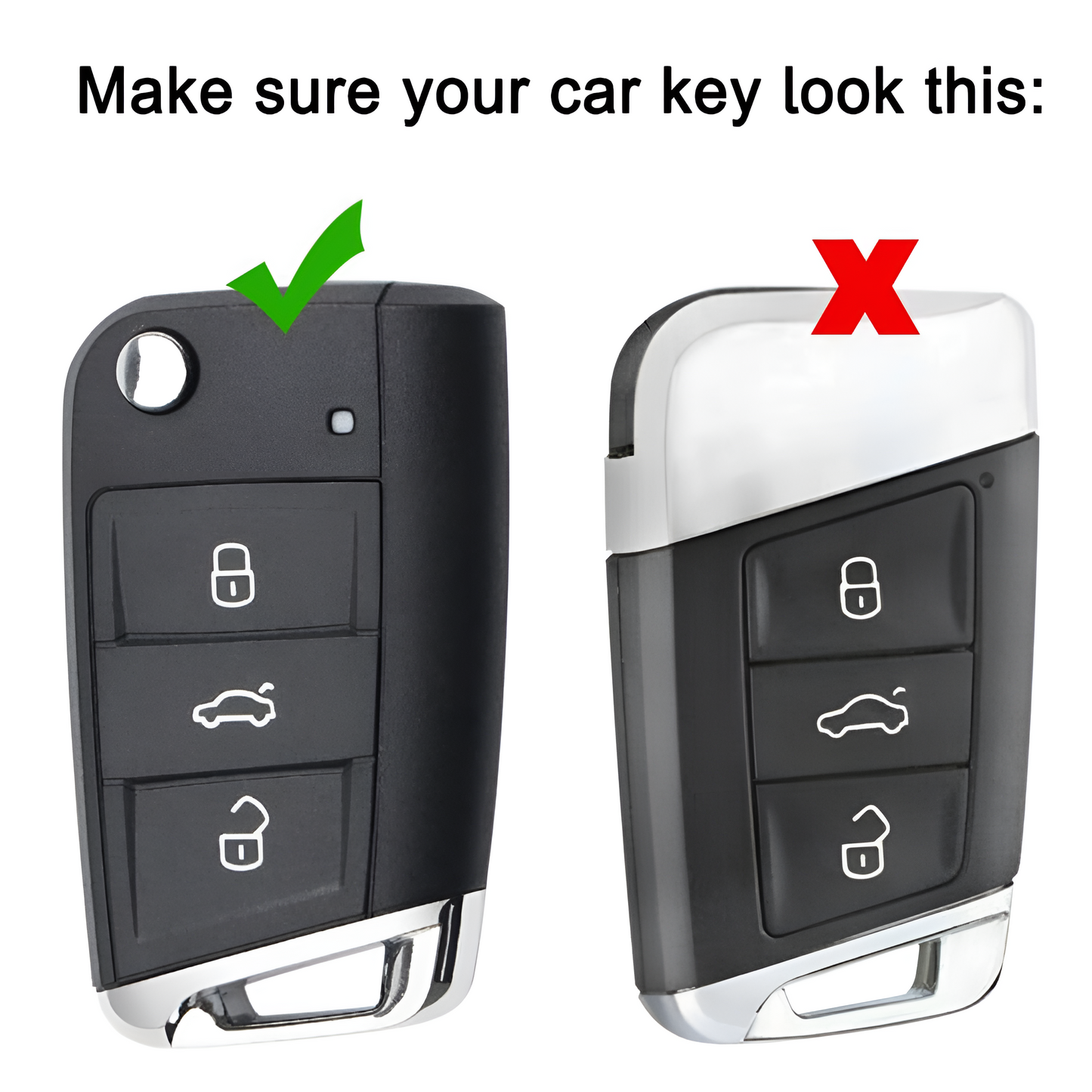 Skoda Volkswagen key cover for a perfect fit, ensuring your key looks stylish and protected