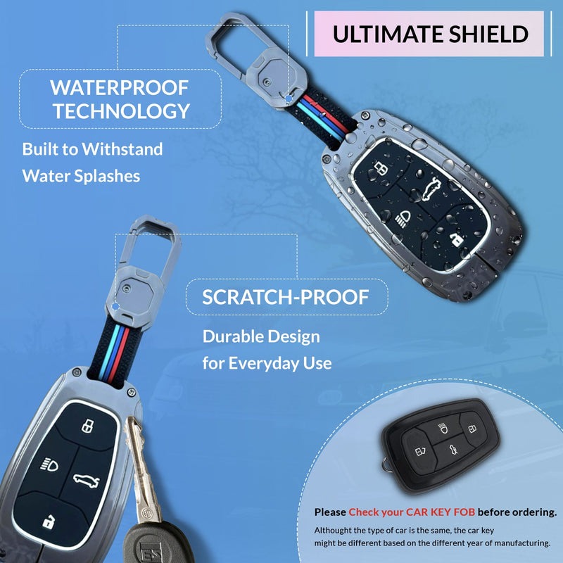 Tata cars key cover with waterproof technology and scratch-proof design for everyday use