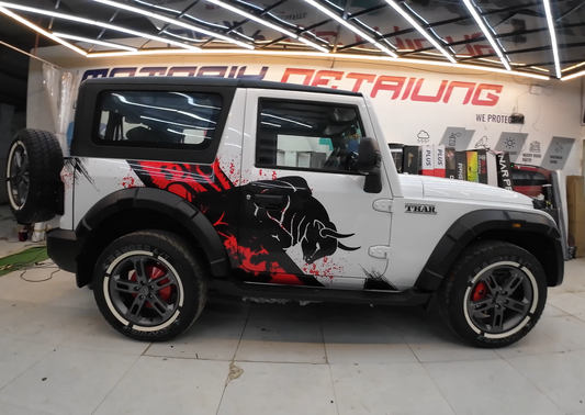 Motorik Bull SUV/XUV Car Side Graphics (Both Sides)