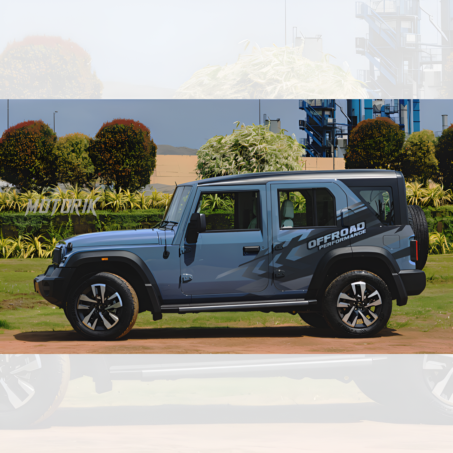 Offroad speed Car Side Graphics for SUV/XUV (Both Sides)