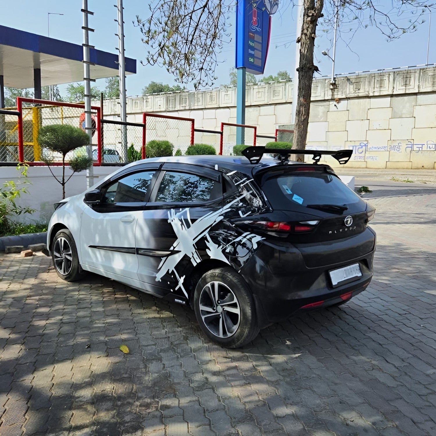 Hatchback Car Sides Graphics