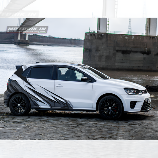 Abstract Car Side Graphics – Compatible with All Cars & Colours (Both Sides)