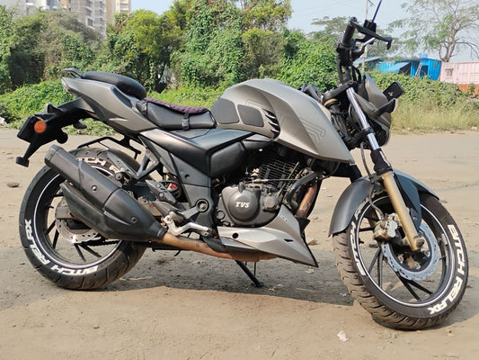 Motorik BITCH RELAX (W) – Bike Permanent Rubber Tyre Stickers (Set for 2 Tyres Both Sides)