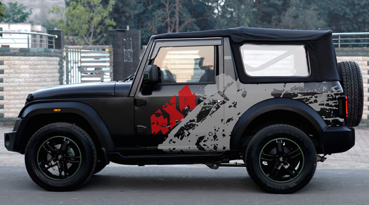 Motorik 4x4 SUV / XUV Car Sides Graphics for (Both Sides)