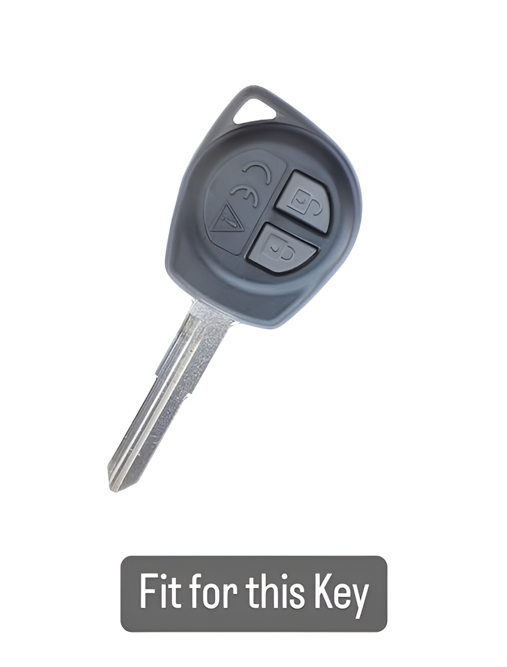 Motorik Premium Metal Key Cover Compitable for Suzuki Swift | Ertiga | Wagonr | Celerio | Swift Dzire | Alto | Fronx | Breza | S Presso | Ignis 2 Button Remote Key