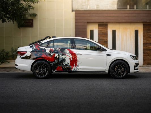 Motorik Ninja Themes Car Sides Graphics for All Cars (Both Sides)