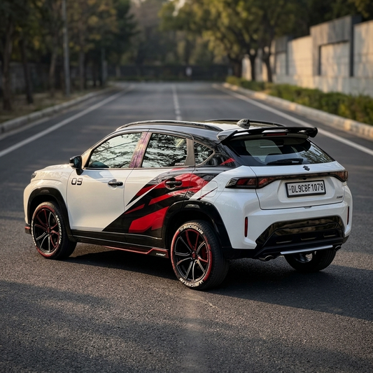 MOTORIK abstract Graphics Compatible with All Cars (Both Sides)