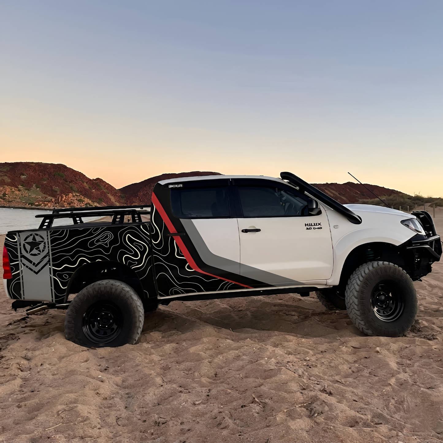 Motorik Tropical Theme Graphics For SUV/XUV (Both Sides)
