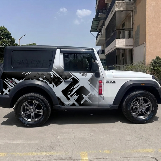 Motorik MULTI-X SUV/XUV Car Side Graphics (Both Sides)