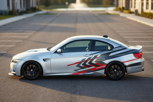 Motorik Arrow Theme Car Graphic for Sedan Cars (Both Side)