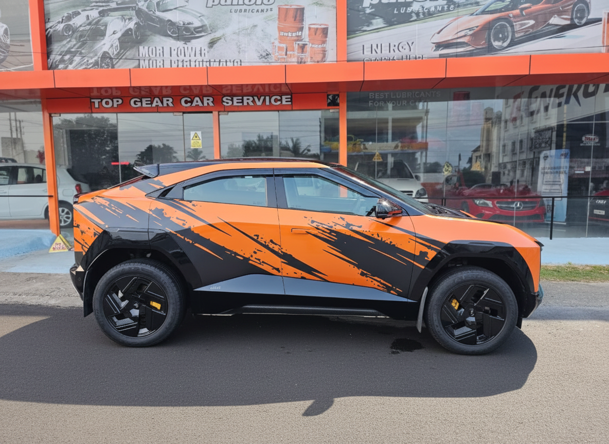 Mahindra BE 6 & XEV 9 GRAPHICS FOR SUV / E-SUV CARS Available For All Cars