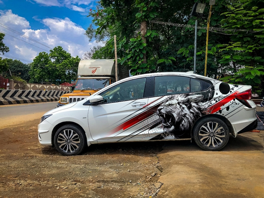 Motorik Lion Sides Graphics for Sedan Cars (Both Side)