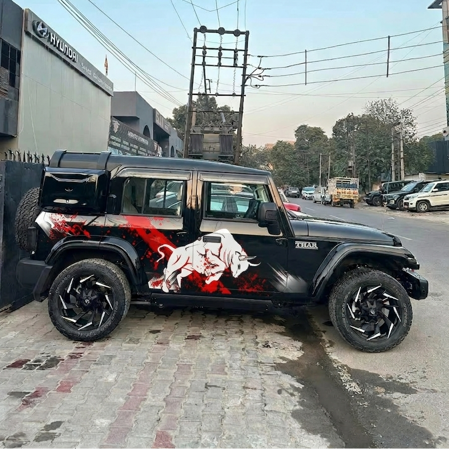 MOTORIK Bull SUV/XUV Car Sides Graphics (Both Sides)