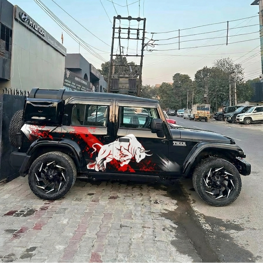 MOTORIK Bull SUV/XUV Car Sides Graphics (Both Sides)