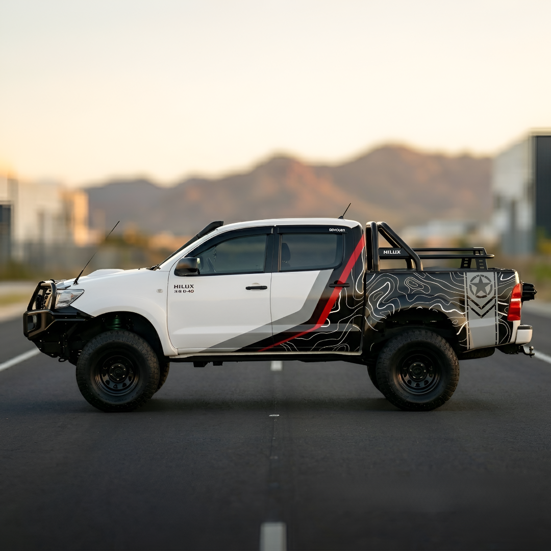Motorik Tropical Theme Graphics For SUV/XUV (Both Sides)