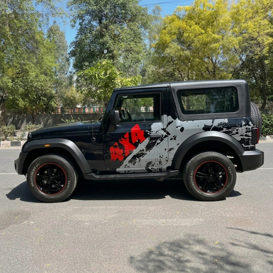 Motorik 4x4 SUV / XUV Car Sides Graphics for (Both Sides)