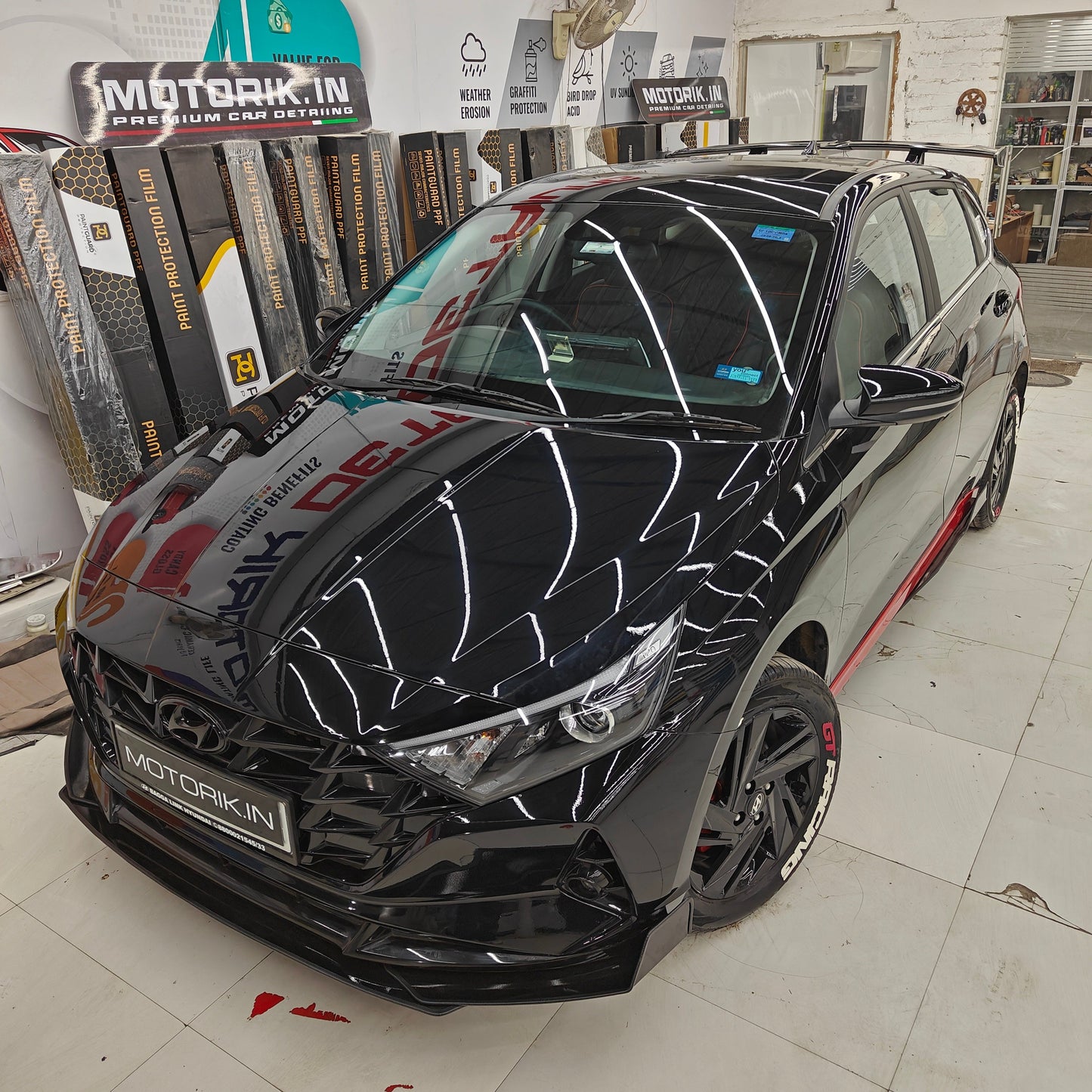 Motorik GT Spoiler | Compatible For Hyundai i20 | Spoiler for Aggressive Look