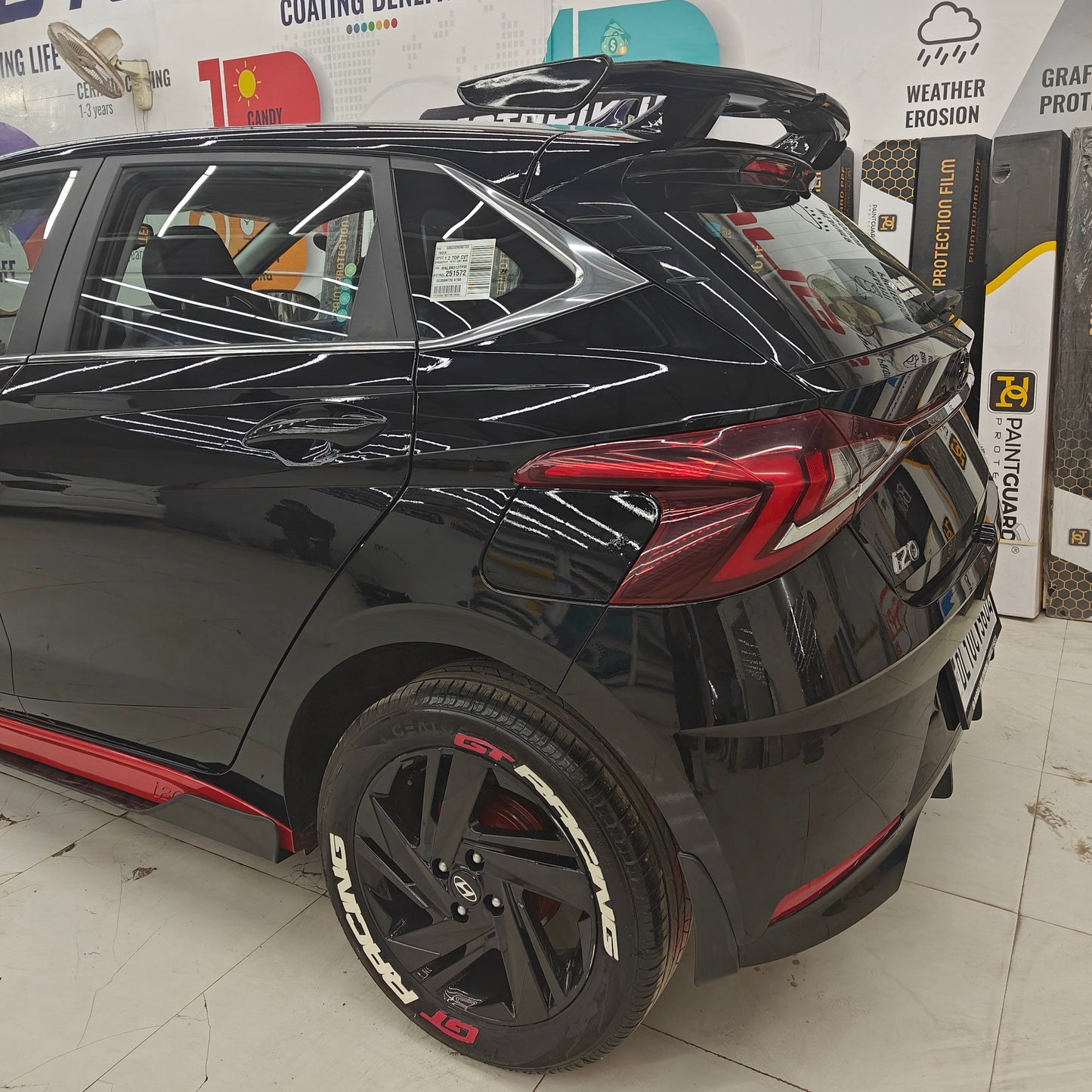 Motorik GT Spoiler | Compatible For Hyundai i20 | Spoiler for Aggressive Look