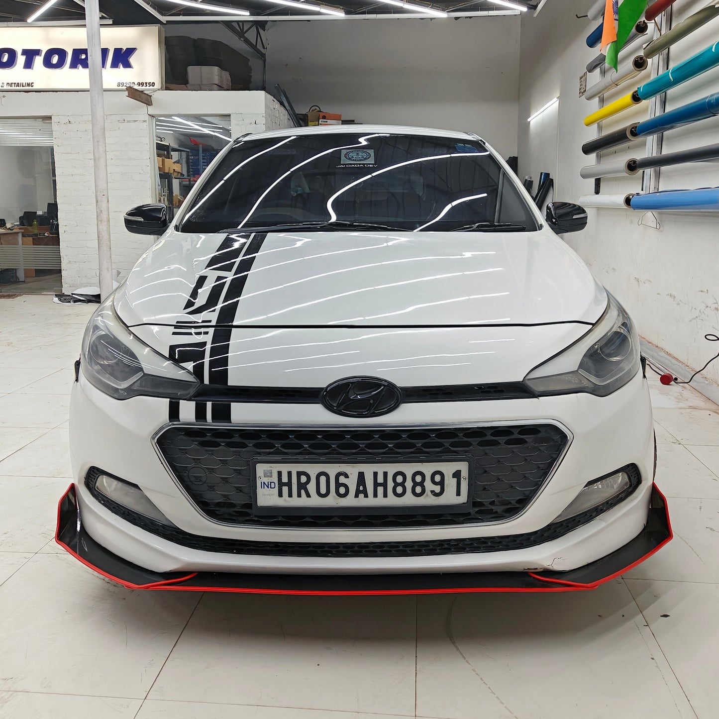 Motorik Classic Racing Bonnet Strips/Decals Fit for all cars