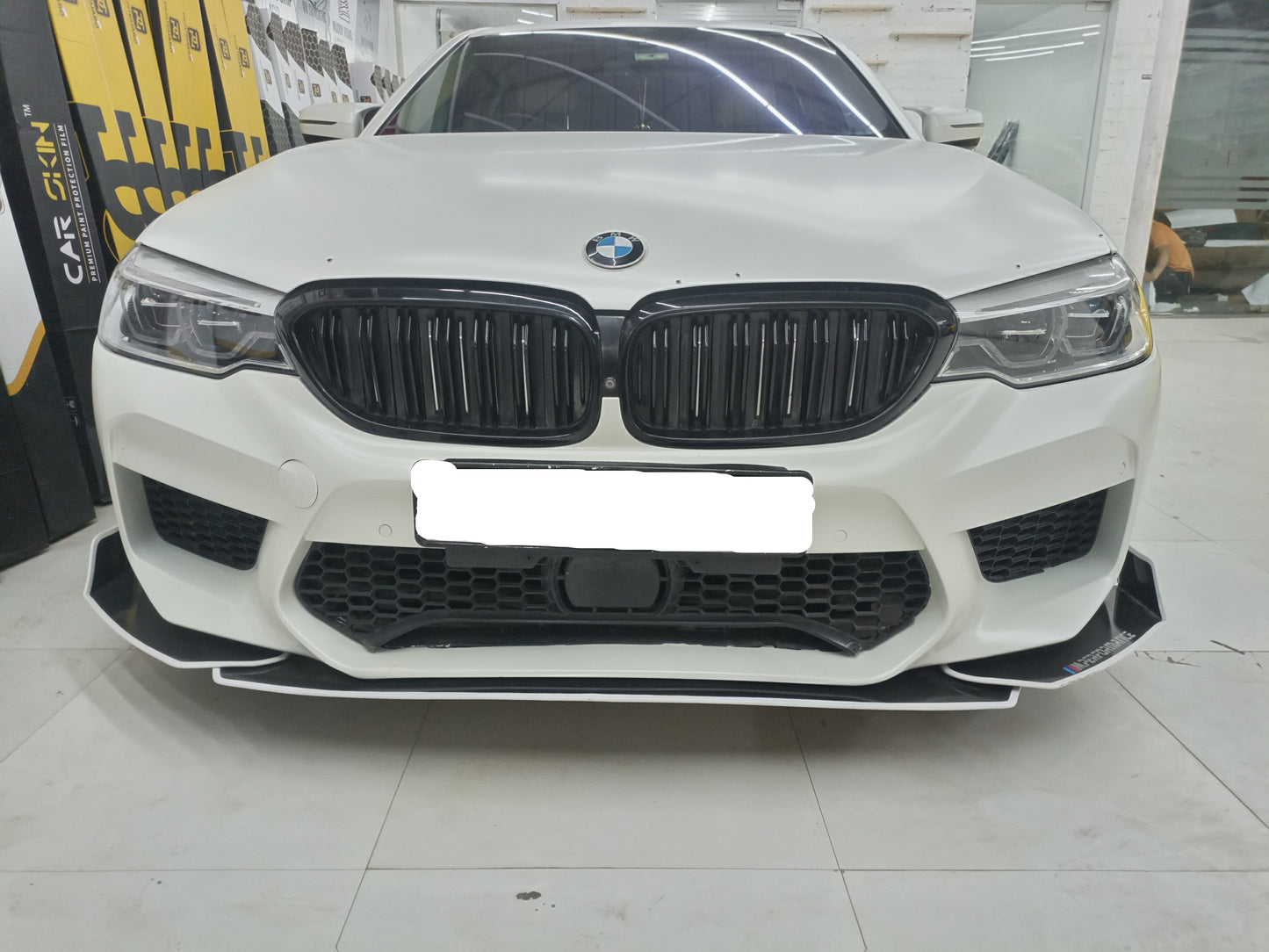 MOTORIK BUMPER PROTECTORS & SPLTTERS || BMW || FRONT + SIDES + BACK ||  7 PCS || METAL QUALITY