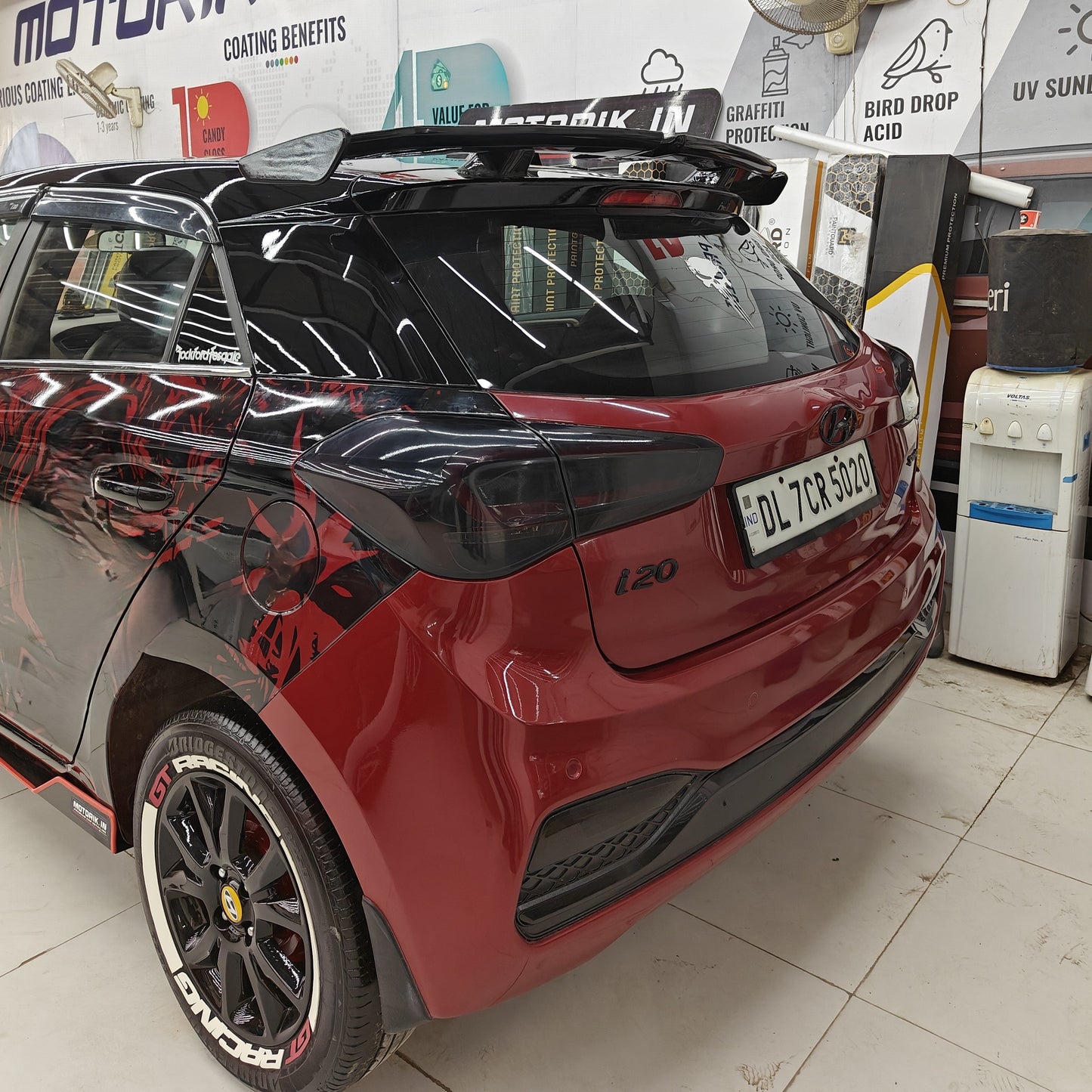 Motorik GT Spoiler | Compatible For Hyundai i20 | Spoiler for Aggressive Look