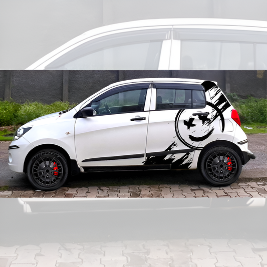 Motorik Smile side Graphic for all cars (Both Side)