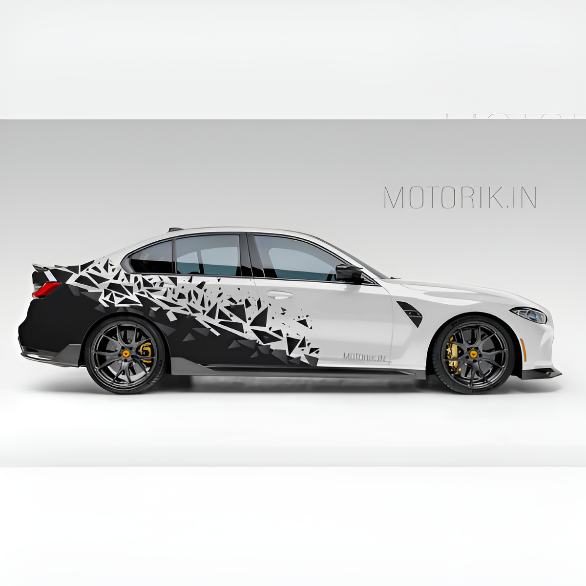 Custom Sedan Car Graphics & Decals for a Bold Look | Motorik Detailing