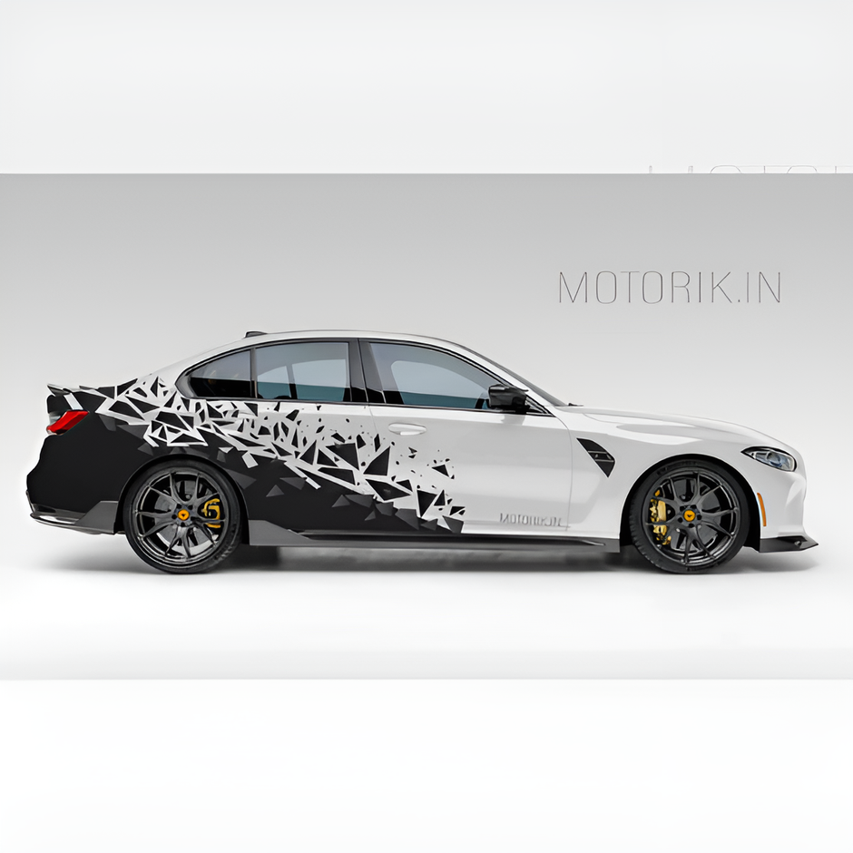 Compact Car Graphics Custom Sedan Car Graphics & Decals for a Bold Look | Motorik Detailing