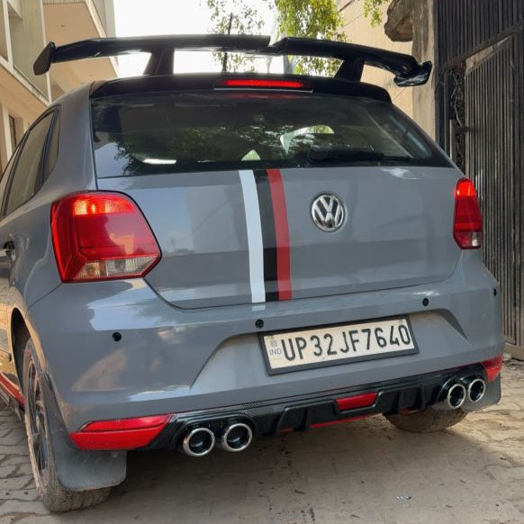 Motorik Universal ABS GT Rear Spoiler for Roof Spoiler for VW POLO