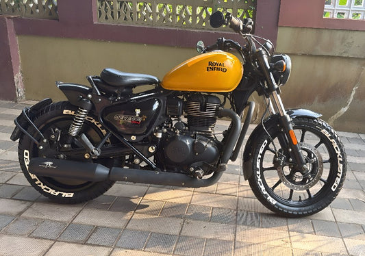 Motorik BLACKLISTED bike Tire Stickers| Fade-Resistant, Waterproof & Durable for (set of 2)