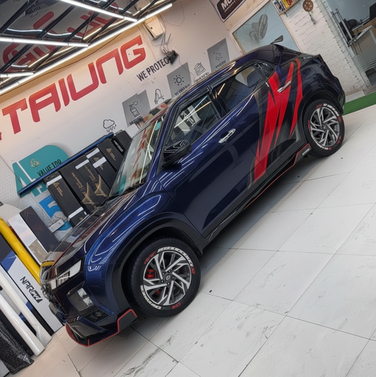 MOTORIK abstract Theme Sides Graphics Compatible with All Cars (Both Sides)